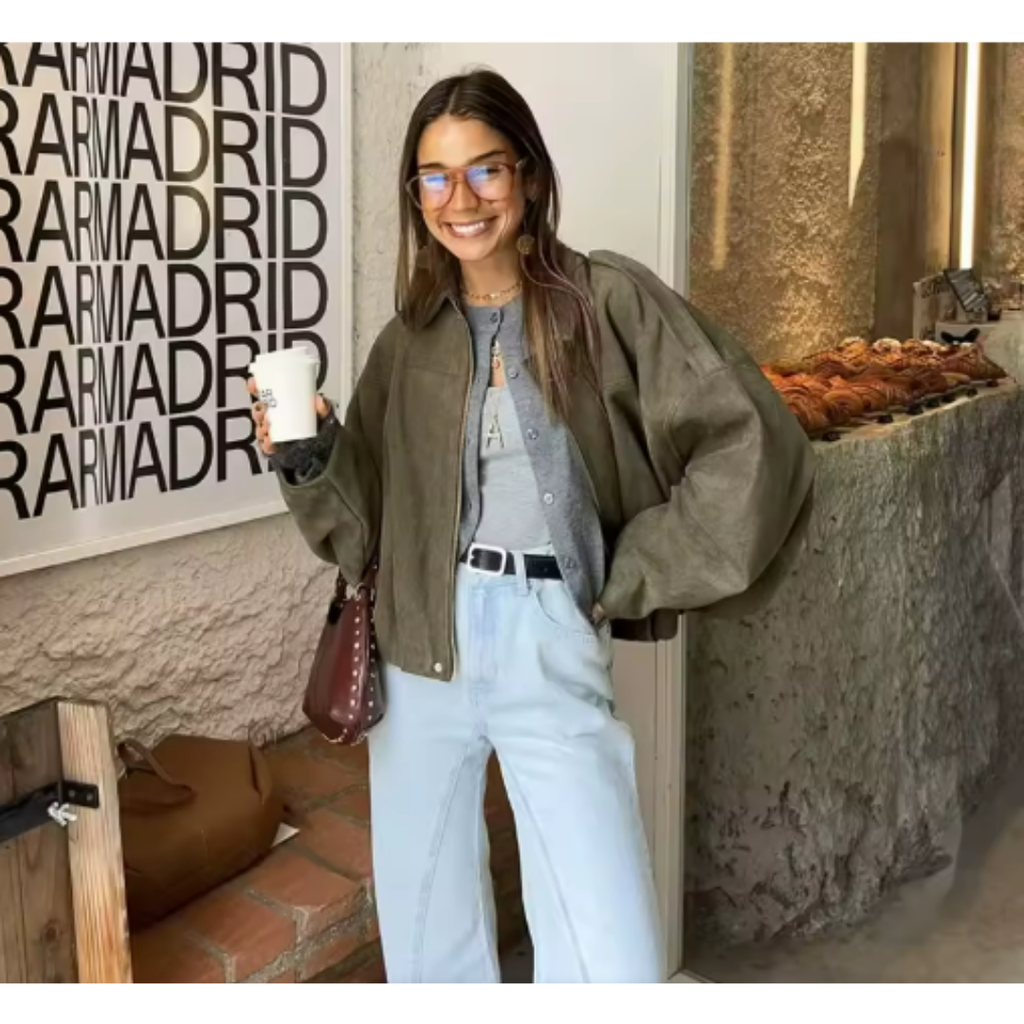 EVA / CHAQUETA BOMBER VINTAGE
