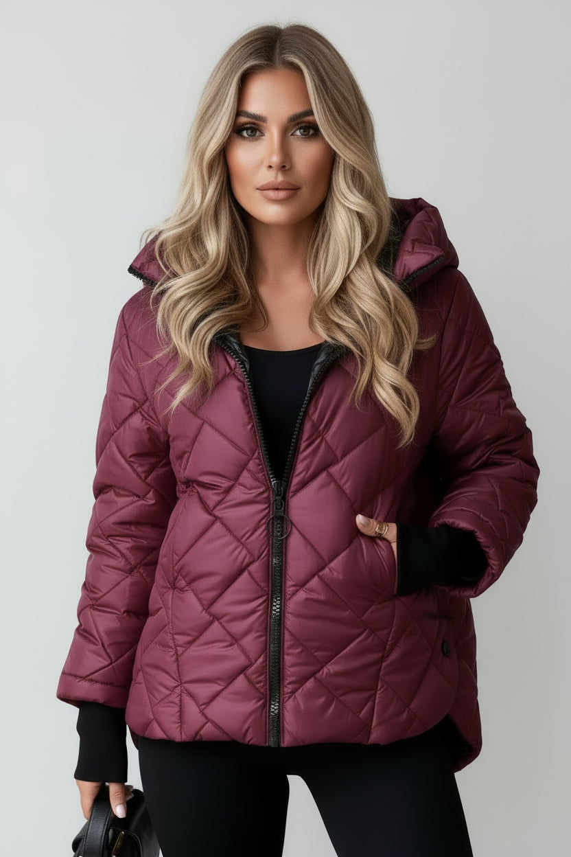 OLGA / CHAQUETA CON CAPUCHA