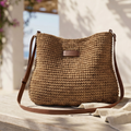 Bolso Rafia Trenzada