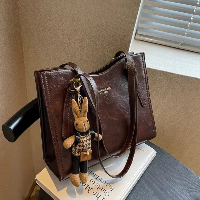 BOLSO VINTAGE EN PIEL VEGANA