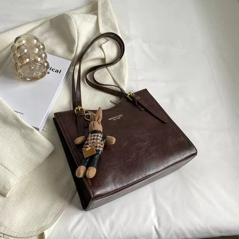 BOLSO VINTAGE EN PIEL VEGANA