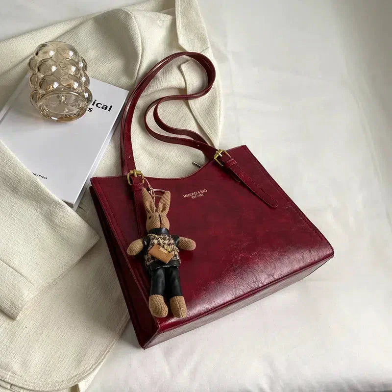 BOLSO VINTAGE EN PIEL VEGANA