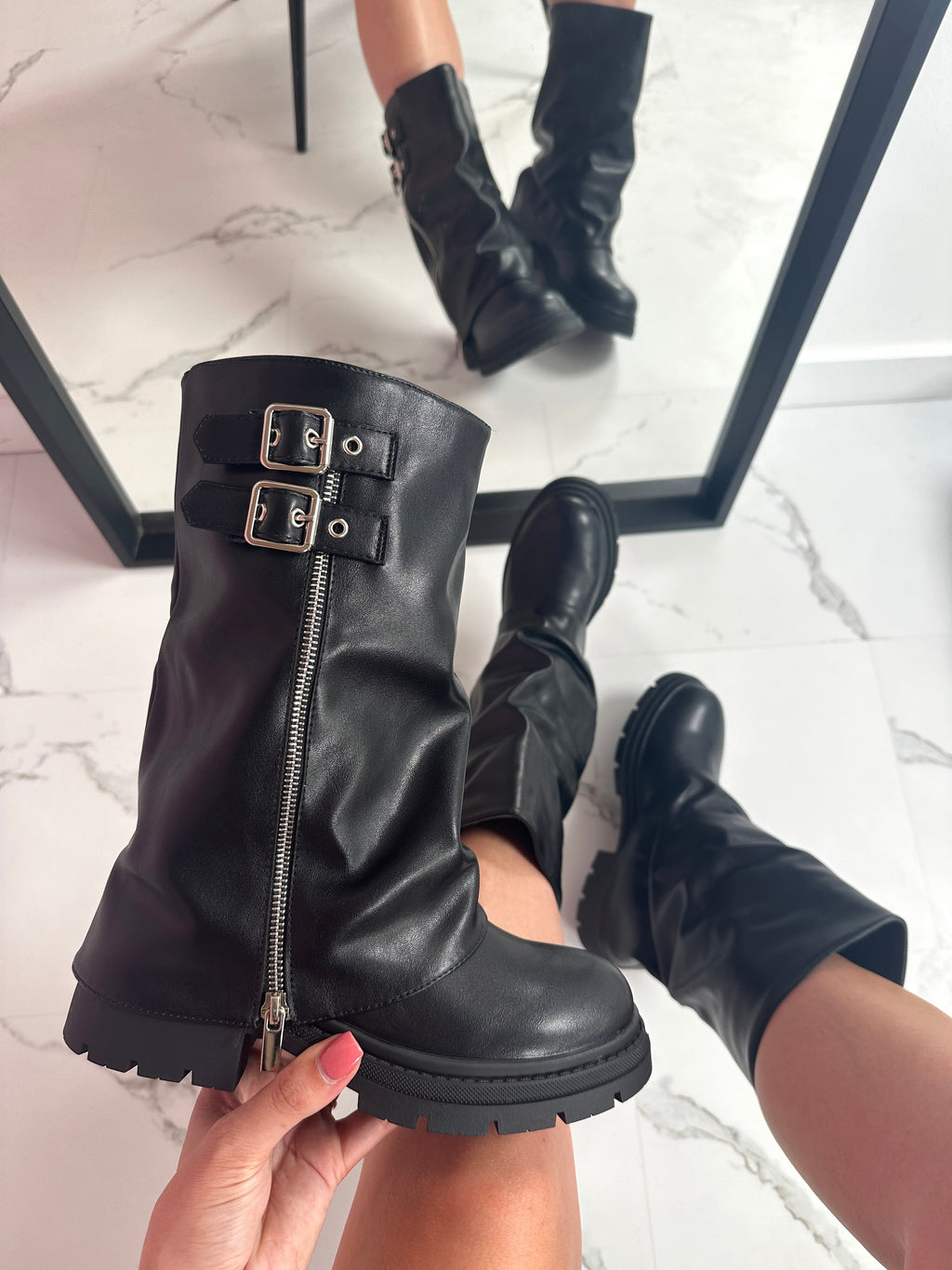 CELIA / BOTAS CON CREMALLERA