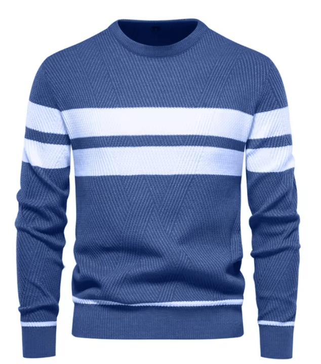 SUÉTER ELEGANTE CON DISEÑO DE ESPIGA