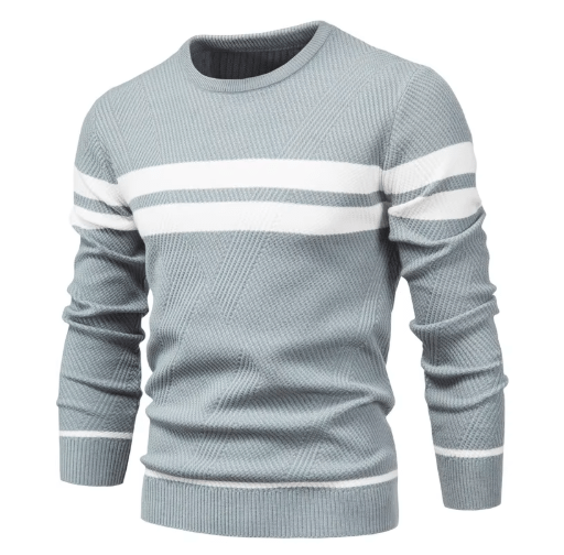 SUÉTER ELEGANTE CON DISEÑO DE ESPIGA