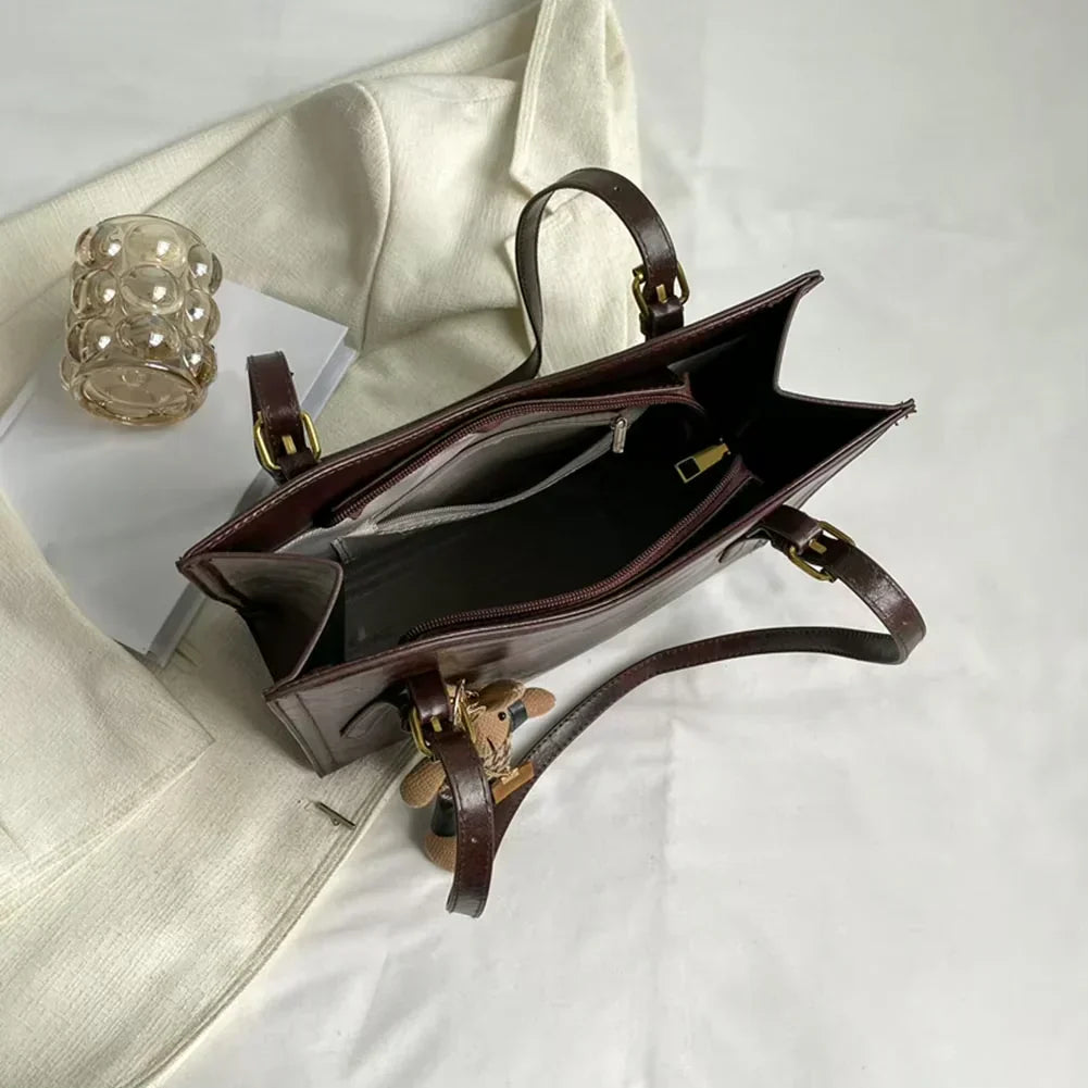 BOLSO VINTAGE EN PIEL VEGANA