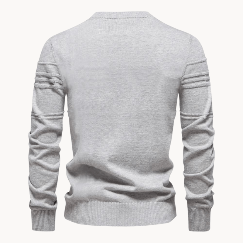 SUÉTER ELEGANTE CON DISEÑO DE CUADROS
