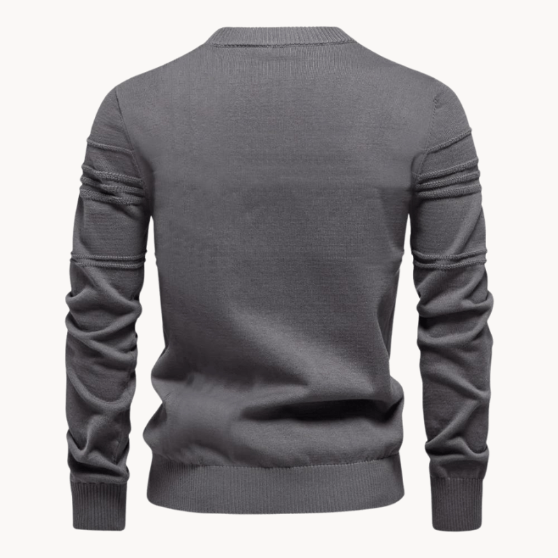 SUÉTER ELEGANTE CON DISEÑO DE CUADROS