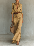 BEA / VESTIDO LARGO CASUAL