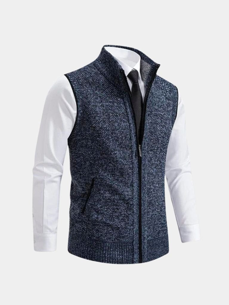 CHALECO CON CREMALLERA COMPLETA