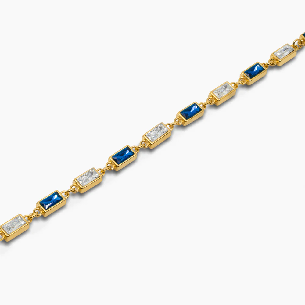 PULSERA RUBY DE ACERO INOXIDABLE