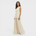 CONJUNTO MUJER VESTIDO PLEGADO