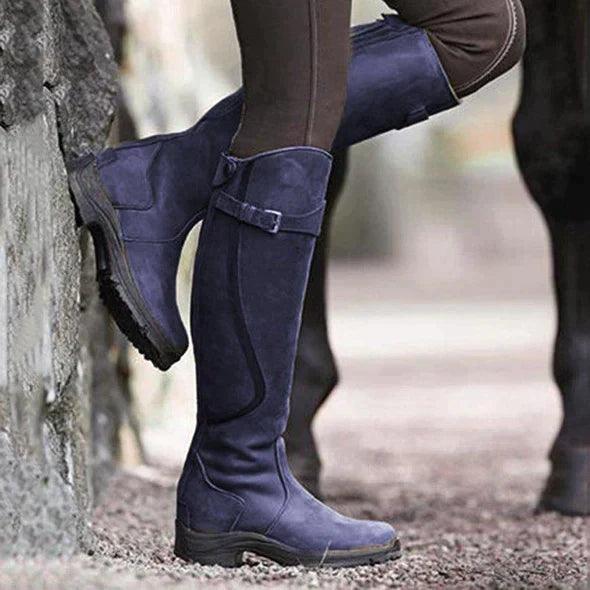 LANIA / BOTAS EQUITACIÓN CUERO IMPERMEABLE